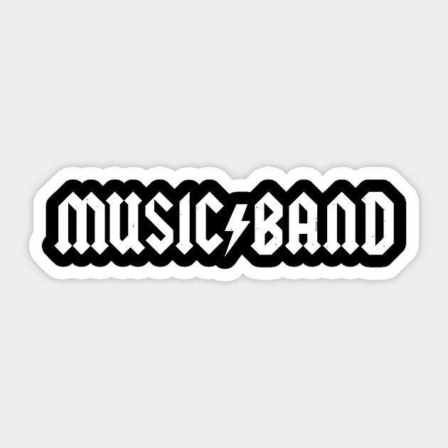 Music/Band Sticker by Bettye Janes